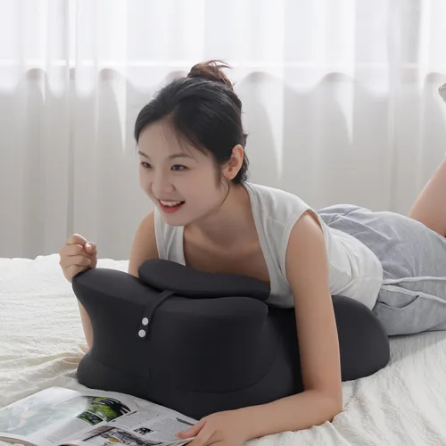 Miniatura 7 de SheRest Almohada de lectura ajustable para reposacabezas para adultos en cama – Cuña de apoyo de espalda de espuma viscoelástica para reflujo ácido