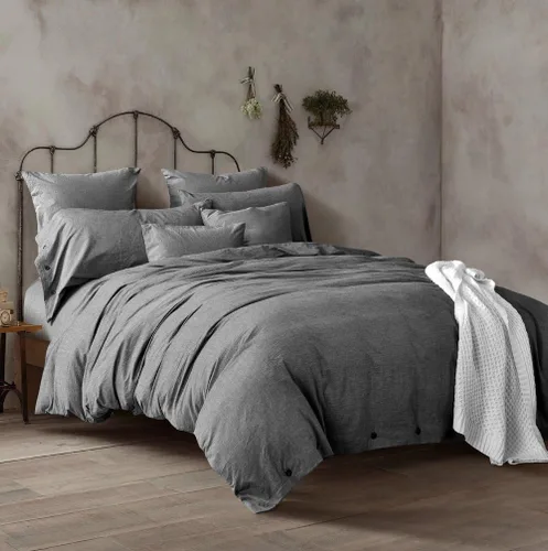 Miniatura 2 de Fundas de 3 piezas de edredón en algodón para cama King