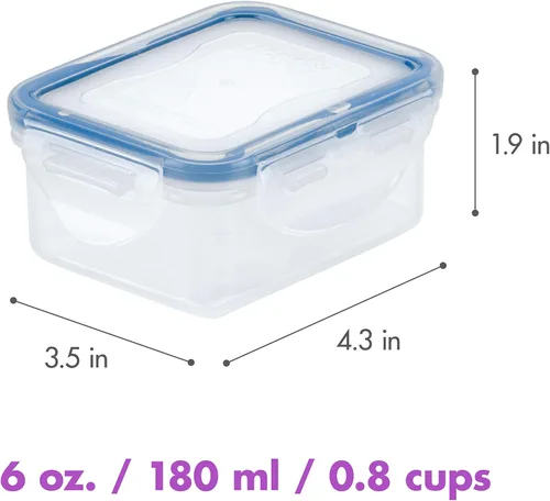 Miniatura 2 de Lock & Lock Easy Essentials - Contenedores para almacenamiento de alimentos