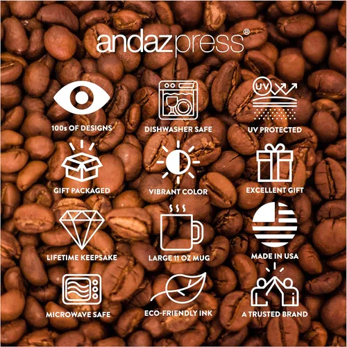 Miniatura 6 de Andaz Press Divertida taza de café de 11 onzas, regalo de broma de cumpleaños, I Am 49 + 1 dedo medio, 1 paquete, ideas de regalo de cumpleaños 50
