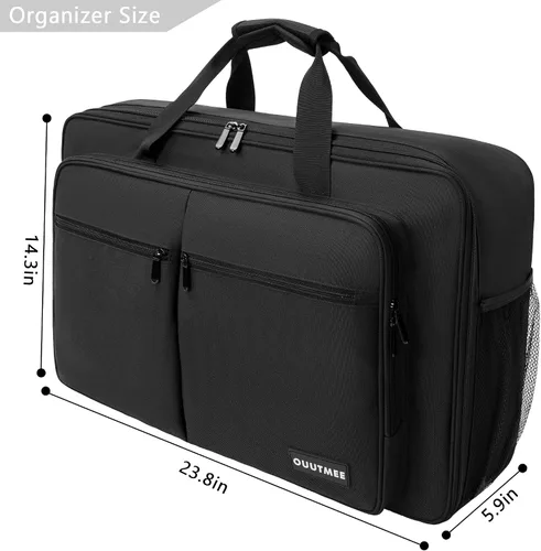 Miniatura 5 de Funda de transporte para estufa de campamento compatible con estufa de campamento Coleman de 2 quemadores, bolsa de almacenamiento impermeable