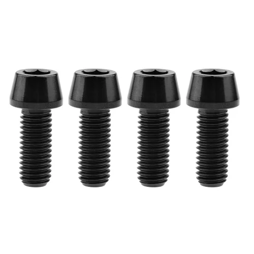Miniatura 13 de Tornillos de titanio Ti M8 x15 20 25 30 35 40 45 50 60 2.756 in 0.049 in de paso hexagonal Allen Tornillos de cabeza hueca paquete de 4