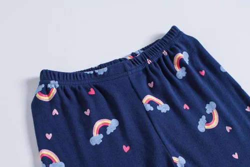 Miniatura 6 de KikizYe Conjunto de pijamas para niñas, pijamas de manga larga de algodón