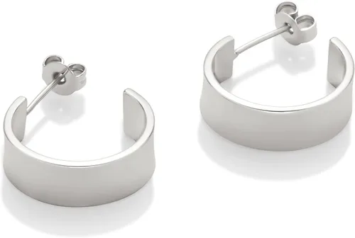 Miniatura 3 de Tienda Essentials 14K Plated Square Edge Hoop 18mm