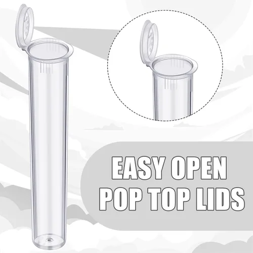 Miniatura 3 de Frienda Recipiente de plástico transparente de 4.567 in con tapas, contenedor de sellado impermeable a granel con tapas