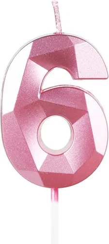 Miniatura 240 de Velas de cumpleaños número 15, velas número 15, velas de feliz cumpleaños de oro rosa para pastel, decoraciones de cobertura de pastel de diseño 3D