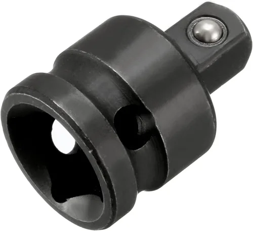 Miniatura 8 de uxcell Reductor de enchufe de impacto de 1/2" (hembra) x 3/8" (macho) para uso con llaves de impacto de aire, barras rompedoras, trinquetes, acero