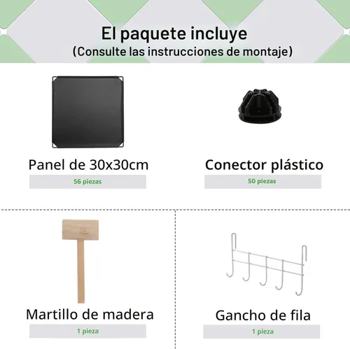 Miniatura 8 de C&AHOME Organizador de almacenamiento de cubos, estantes de 16 cubos, cubos de almacenamiento de plástico, organizador de armario de bricolaje