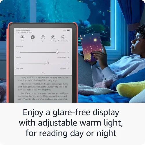 Miniatura 7 de Amazon Kindle Colorsoft Kids de 16 GB (último modelo). Liviano, compacto y diseñado para leer, sin aplicaciones, videos ni juegos. Con funda