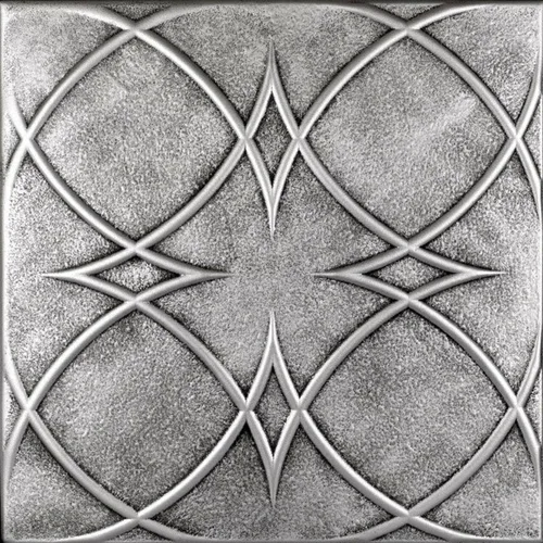 Miniatura 17 de À LA MAISON CEILINGS R82 - Azulejos de techo de espuma con pegamento de círculos y estrellas (21.6 pies cuadrados/caja), paquete de 8, color dorado