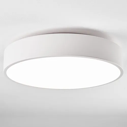 Miniatura 12 de Lámpara de Techo Moderna Negra de Montaje Empotrado, Luz de Techo Redonda de 3 Luces, Lámpara de Techo Minimalista, Accesorio de Iluminación