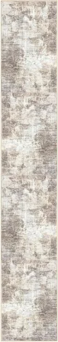 Miniatura 264 de IOHOUZE Alfombra abstracta lavable de 3 x 12 pies para pasillos, antideslizante para cocina, camino de entrada de lana sintética para interiores