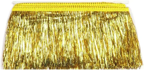 Miniatura 62 de YYCRAFT Fleco de Oropel de 1.75 pulgadas de Ancho Ribete de Oropel Guirnalda de Oropel Fleco para Disfraz de Baile Ribete con Efecto de Lámina