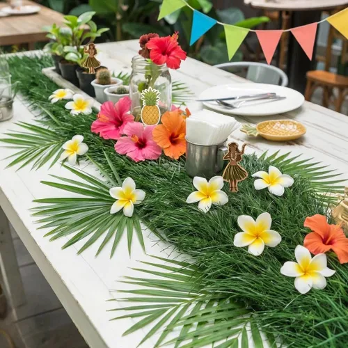 Miniatura 4 de XLX TURF Manteles Individuales Cuadrados Verdes de Césped Artificial para Centro de Mesa de Fiesta con Tema de Golf, Decoración de Primavera