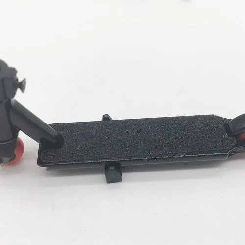 Miniatura 3 de Scooter de dedo con herramientas y zapatos, paquete de accesorios de tabla, 1 juguete negro para niños (scooter negro)
