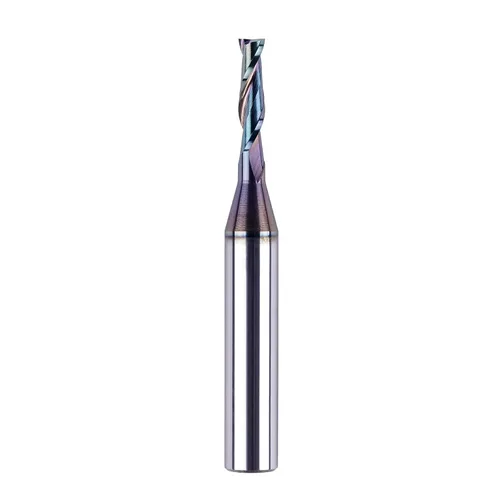 SpeTool Brocas de enrutador CNC de 1/8 pulgadas, vástago de 1/4 pulgadas con revestimiento de vida extra larga, longitud de corte de 1/2 pulgada,