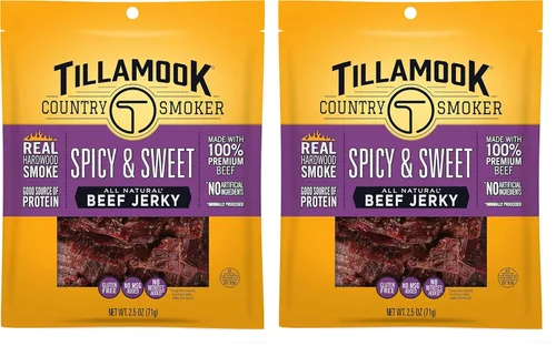 Miniatura 18 de Tillamook Country Smoker Tillamook Real Hardwood Smoked Old Fashioned Silver Dollar - charqui de carne de vacuno