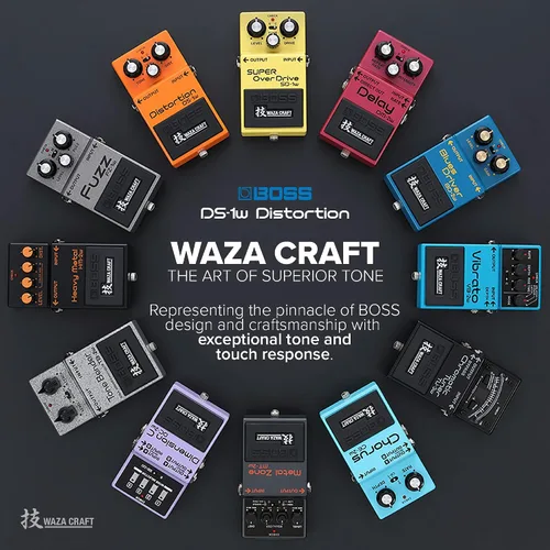 Miniatura 4 de BOSS DS-1W Edición Especial Waza Craft Pedal de Distorsión para la Experiencia de Tono BOSS Definitiva Mejorado con Dos Modos para Mayor Rango