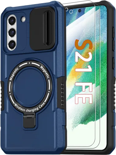 Miniatura 38 de Funda magnética para Samsung Galaxy Note 20 Ultra con soporte de anillo [con protector de pantalla] [Compatible con carga inalámbrica MagSafe] Funda