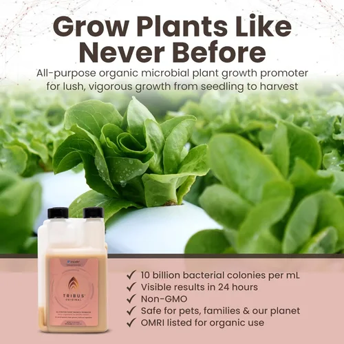 Miniatura 3 de Tribus - Inoculante microbiano orgánico Potenciador de raíces para plantas, aumenta el rendimiento de las plantas, el crecimiento de raíces