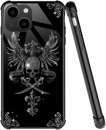 Miniatura 15 de ZHEGAILIAN Funda compatible con iPhone 7/8 Plus, funda de vidrio orgánico para niñas, mujeres y hombres, diseño de cuatro esquinas, antiarañazos, a