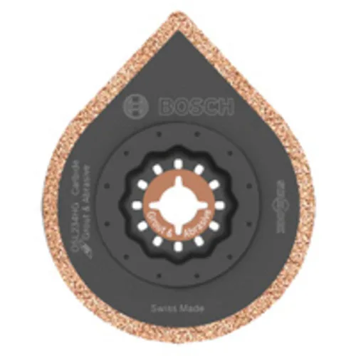 Miniatura 18 de Bosch OSL200CR 2 pulg. Hoja de sierra Starlock® multiherramienta oscilante de grano de carburo para dedo