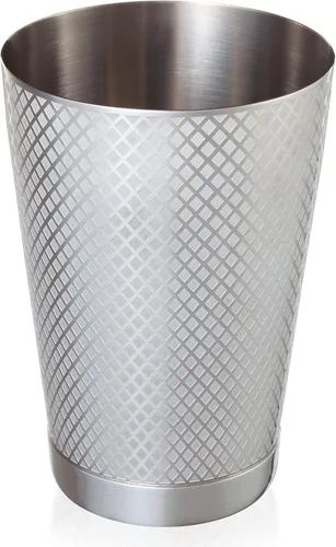 Miniatura 2 de Barfly Agitador de celosía de diamante de 18 oz, acero inoxidable