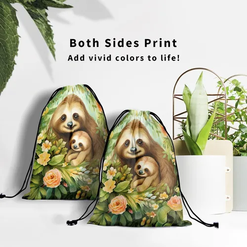 Miniatura 210 de Bolsa de agarre de gimnasia de piel de animal, bolsa de gimnasia con cordón ajustable, bolsa de cuerda para fauna silvestre, Mariposas Galaxy