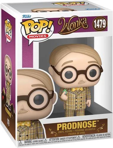 Funko Pop! Movies: Wonka - Prodnose - Willy Wonka - Figura de vinilo coleccionable - Idea de regalo - Producto oficial - para niños y adultos -