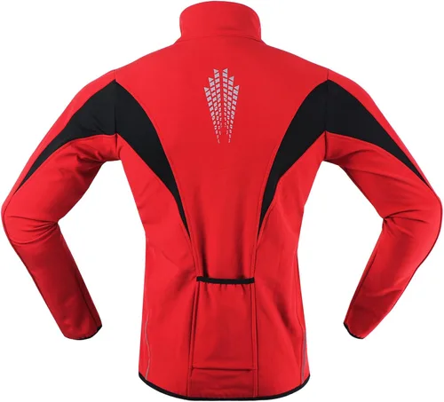Miniatura 3 de Chaqueta térmica para ciclismo (tejido Softshell, resistente al viento, impermeable, 15K) de ARSUXEO