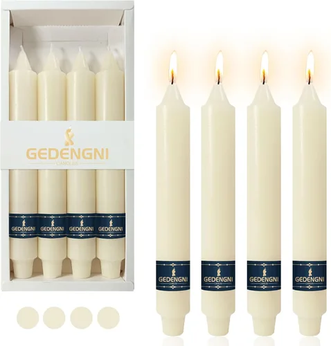 Miniatura 34 de Candelabros de Velas Cónicas Negras, Velas Cónicas Cortas de 5 pulgadas, Candelabros de Velas de Halloween Sin Goteo para Decoración de Navidad