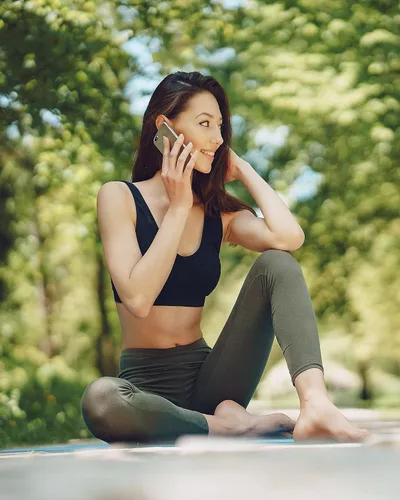 Miniatura 4 de Sundwudu Paquete de 5 leggings para mujer, control de abdomen, pantalones de yoga negros suaves de cintura alta para entrenamiento, tallas regulares