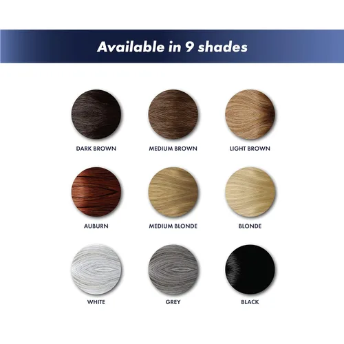 Miniatura 3 de KeraFiber Fibras profesionales para la construcción del cabello, fibras espesantes de cabello de queratina natural, polvo para el cabello