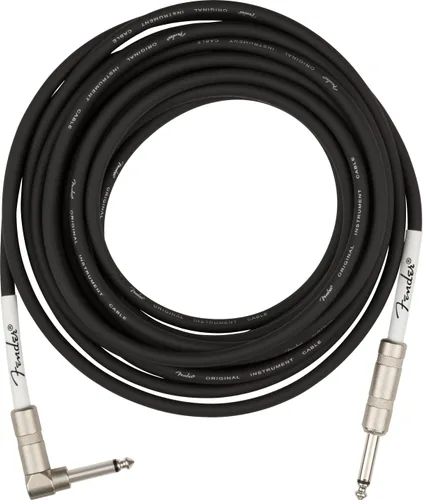 Miniatura 7 de Fender Cable de instrumento original de 18.6 pies, recto, negro, 1 paquete