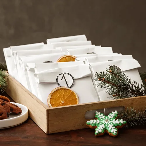 Miniatura 4 de BagDream Paquete de 500 bolsas de almuerzo de papel de 6 libras, bolsa de papel kraft blanca, bolsas de papel pequeñas para aperitivos, Blanco