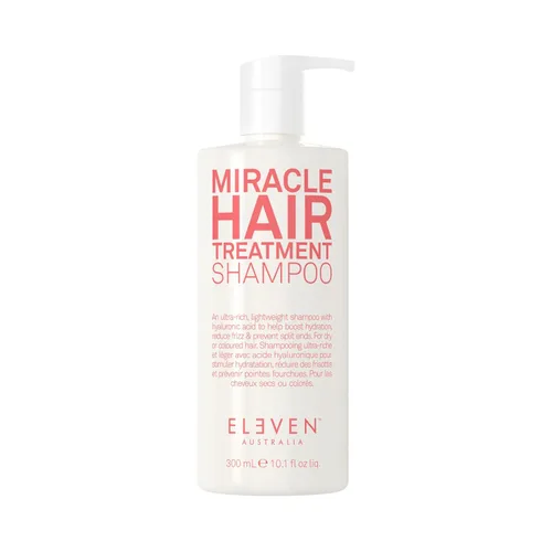 ELEVEN AUSTRALIA Miracle Hair Treatment Shampoo | Infundido con ácido hialurónico para ayudar a aumentar la hidratación, reducir el encrespamiento y