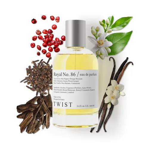 Miniatura 105 de Twist Wood No. 28 - Eau De Parfum Inspirado en T. Ford Oud Wood, Perfume de Larga Duración para Hombres y Mujeres, Sin Parabenos, Vegano