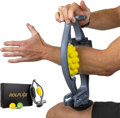 Miniatura 8 de Rodillo de espuma Rolflex™ reinventado, el mejor autoliberador miofascial y herramienta de puntos de activación para todo el cuerpo, nunca volverá a