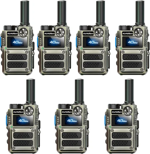 Miniatura 21 de Walkie Talkies de largo alcance ilimitado gratuito de por vida para adultos, radios bidireccionales rápidas 4G LTE PoC de larga distancia