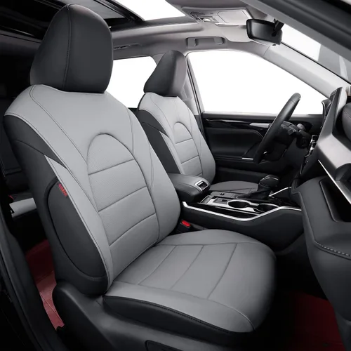 Miniatura 18 de Coverdream Fundas de Asiento Personalizadas para Honda Pilot EX-L, Edición Especial, Touring, Sport 2016 2017 2018 2019 2020 2021 2022-Segunda Fila