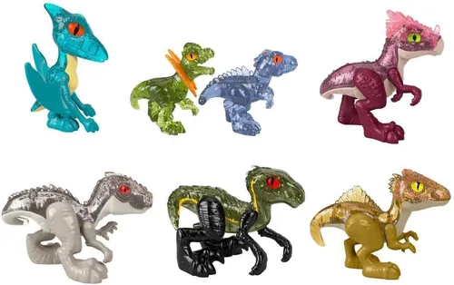 Miniatura 3 de Imaginext Jurassic World - Juguete de dinosaurio para bebés de 3 años en adelante