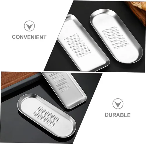 Miniatura 2 de Rallador de jengibre de acero inoxidable, raíz y ajo, herramienta de corte sin esfuerzo, fácil de limpiar, compacto para cocina