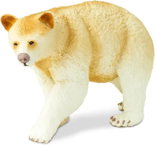 Miniatura 2 de Safari Ltd. Kermode - Figura detallada de oso espiritual de 4.5 pulgadas, juguete educativo para niños, niñas y niños a partir de 3 años