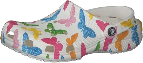 Miniatura 15 de Zuecos Crocs clásicos con diseño de teñido anudado marmoleado para mujer