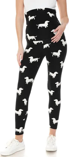 Miniatura 2 de Leggings Depot - Leggings de maternidad para mujer, sobre el vientre, mallas de yoga casuales para embarazo