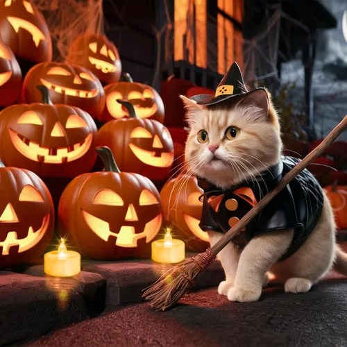 Miniatura 7 de Kit de tallado de calabaza de 31 piezas: herramientas de tallado de calabaza, kit de tallado de calabaza de Halloween con plantillas, velas, estuche