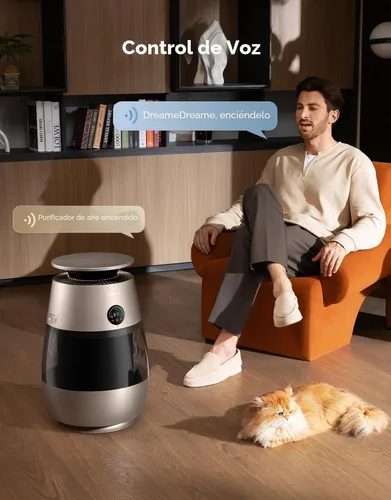 Miniatura 8 de Purificador de aire para mascotas Dreame AP10 para habitación grande del hogar, limpia 5,386 pies cuadrados en una hora, limpiador de aire