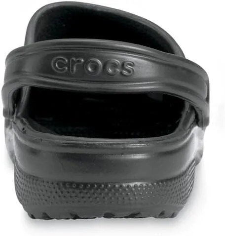 Miniatura 6 de Crocs - Zuecos unisex, color negro, talla 10 de EE. UU. para hombre