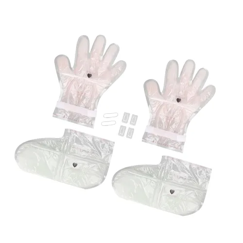Miniatura 2 de Mascarillas hidratantes para manos y pies, mascarillas hidratantes intensivas para manos y pies, talón agrietado seco para manos, set de regalo