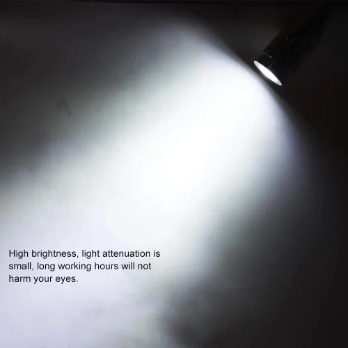 Miniatura 6 de CHICIRIS Luz LED para máquina de coser, lámpara de escritorio flexible de 3 W con base magnética, luz de trabajo ocular multiusos para manualidades